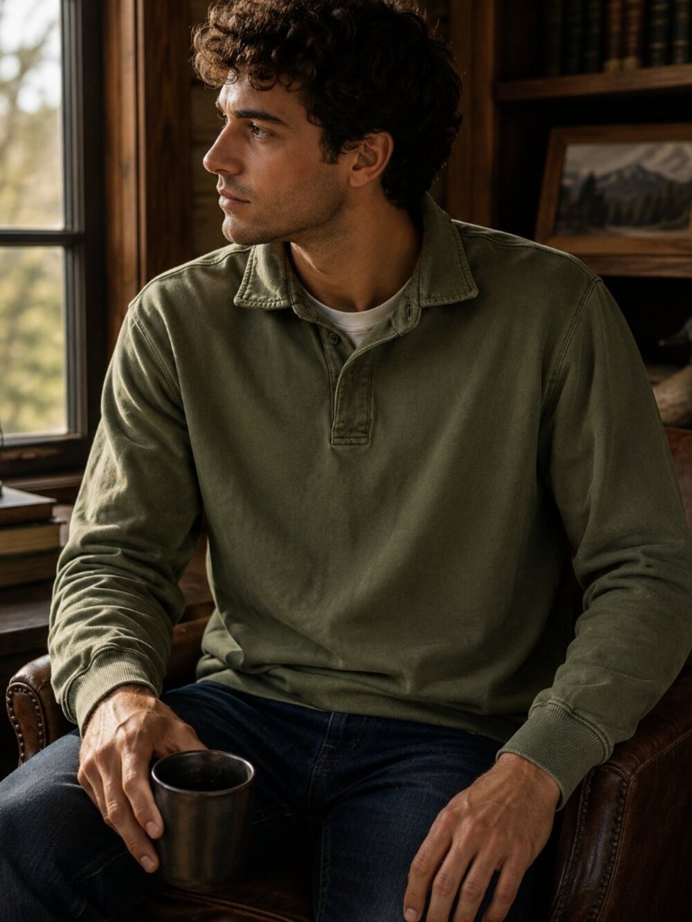J. Crew Rugby Pullover | Authentic Fleece